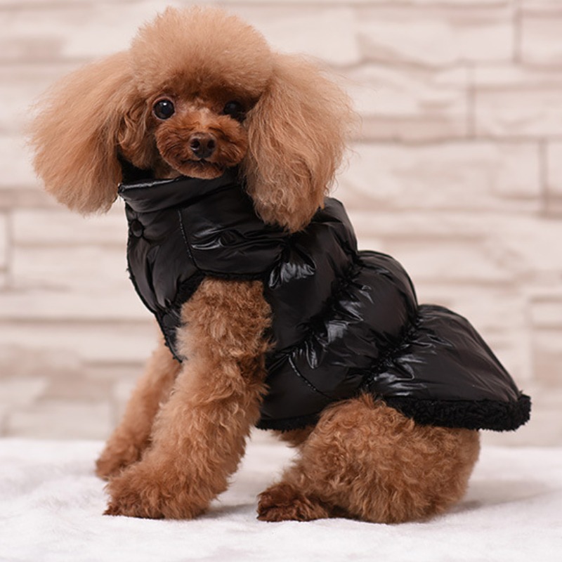 Winter Dog Jacket Warm Thick Pet Vest