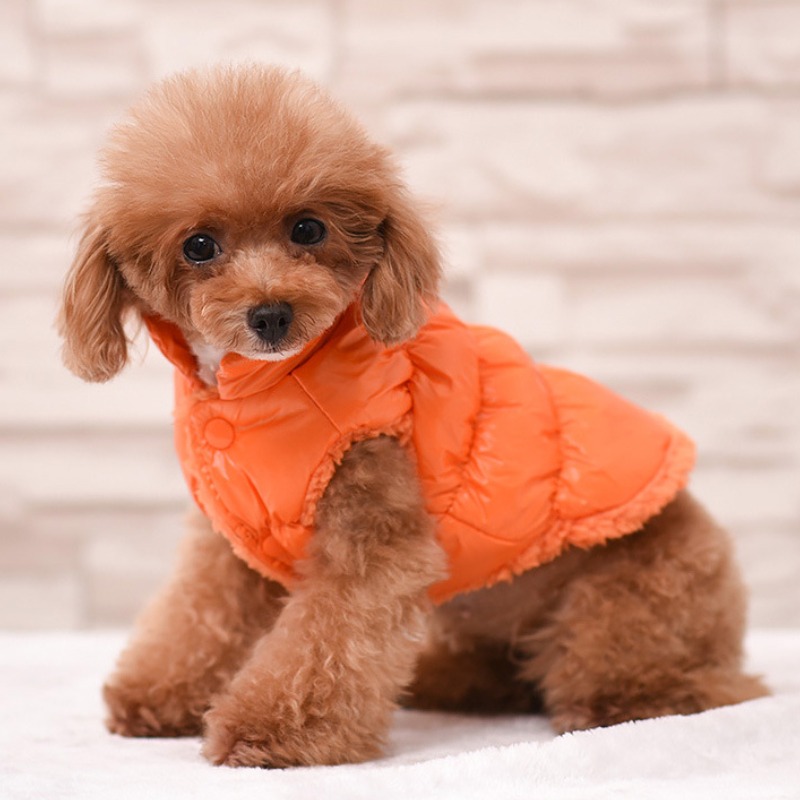 Winter Dog Jacket Warm Thick Pet Vest