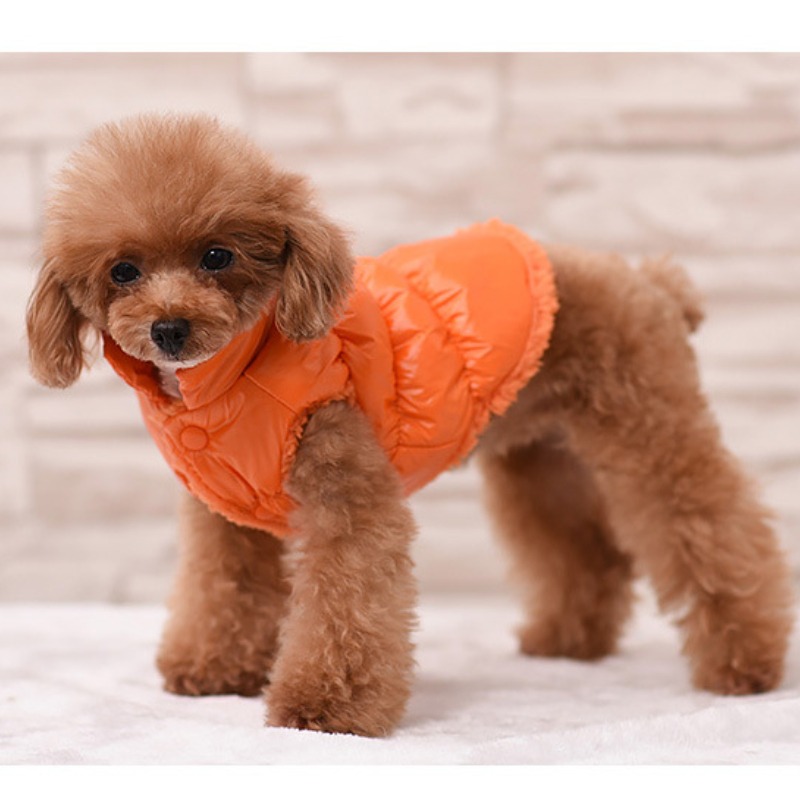 Winter Dog Jacket Warm Thick Pet Vest