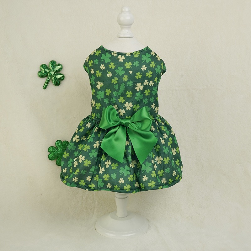S - XL Holiday Series St. Patrick Day Dog Cat Dress