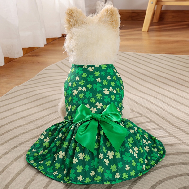 S - XL Holiday Series St. Patrick Day Dog Cat Dress