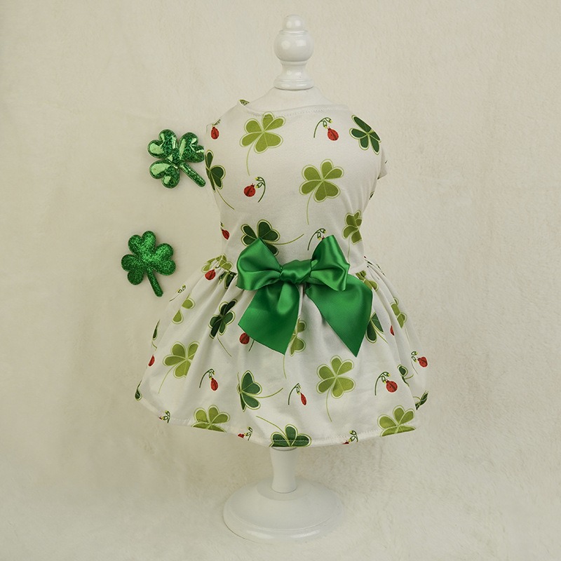 S - XL Holiday Series St. Patrick Day Dog Cat Dress