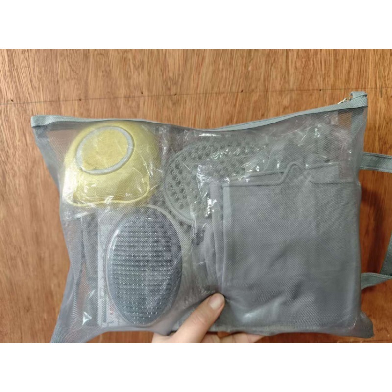 Pet Bath Brush Kit 6 Piece Grooming Set