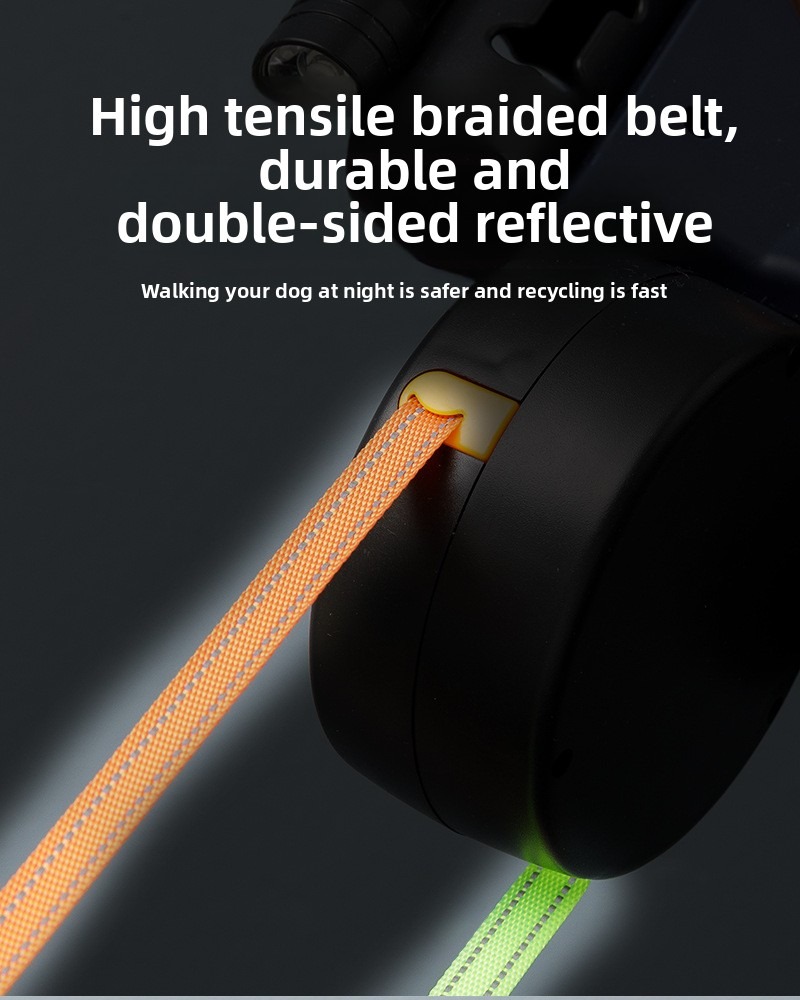 Double-Headed Dog Leash for Two Dogs
