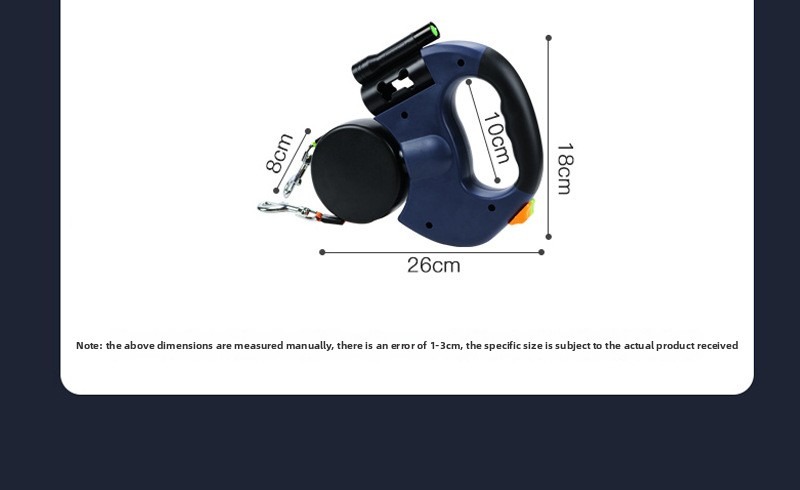 Double-Headed Dog Leash for Two Dogs