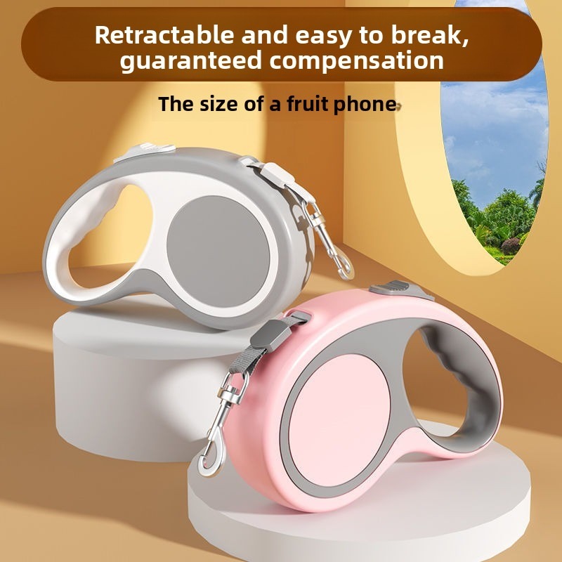 Portable Retractable Dog Leash for Small Dogs