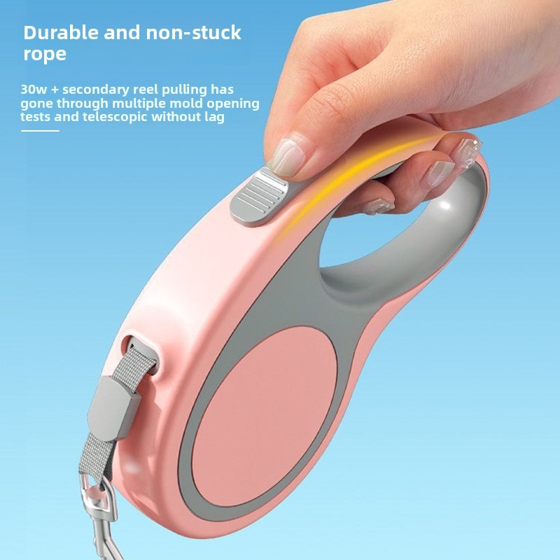 Portable Retractable Dog Leash for Small Dogs