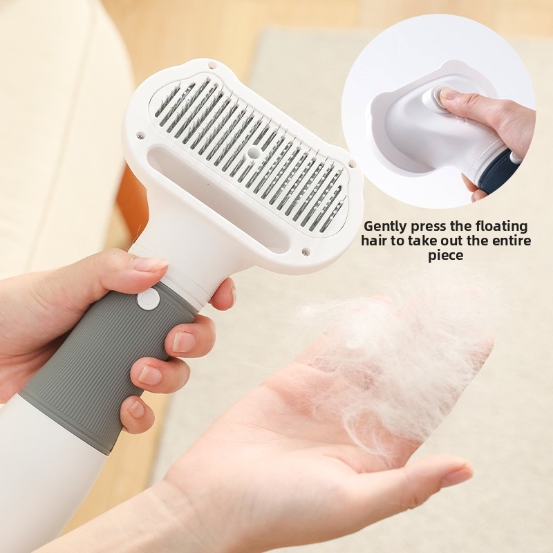 Pet Grooming Dryer 3 in 1 with Slicker Brush