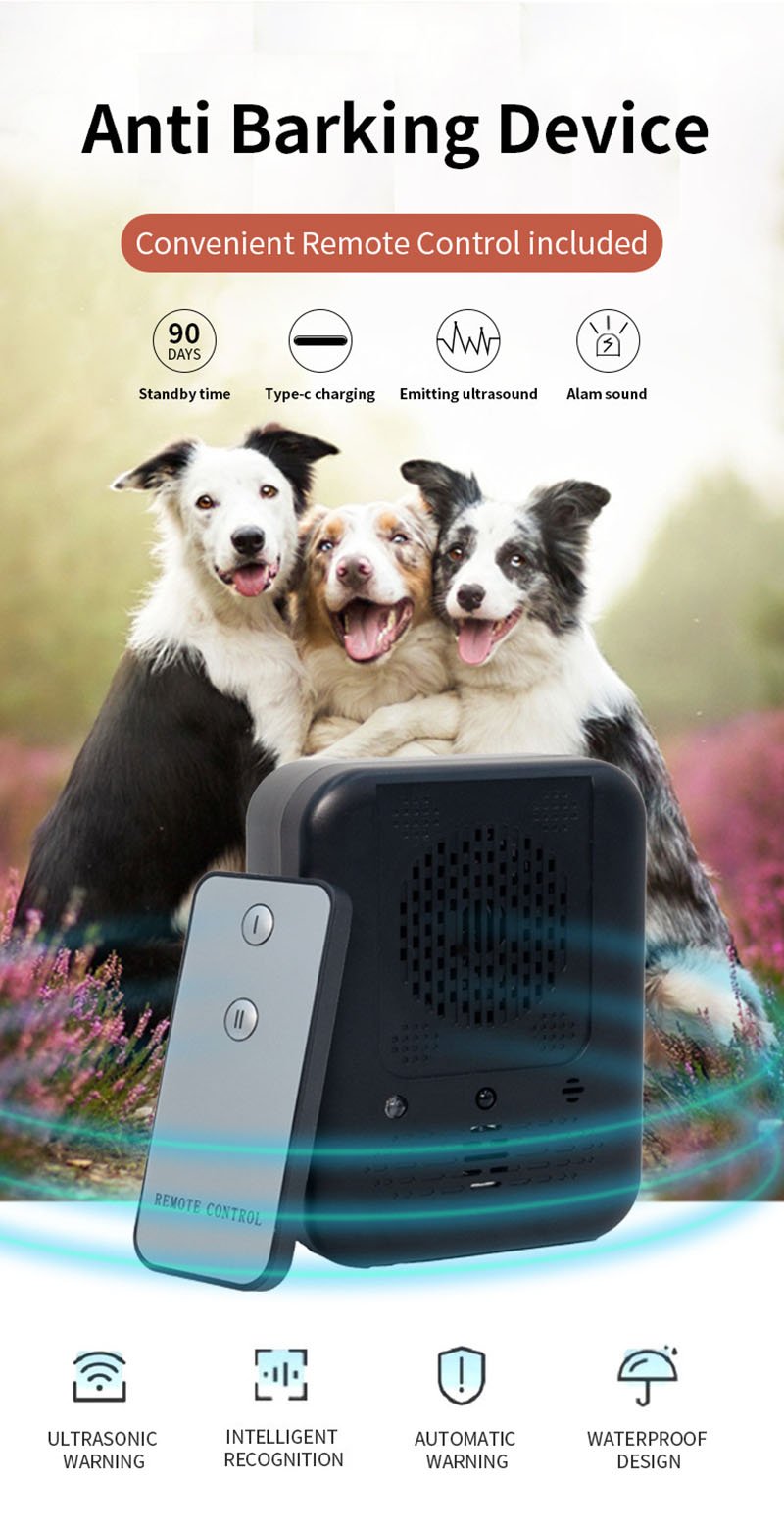 Ultrasonic Dog Bark Deterrent