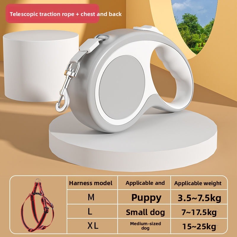 Portable Retractable Dog Leash for Small Dogs