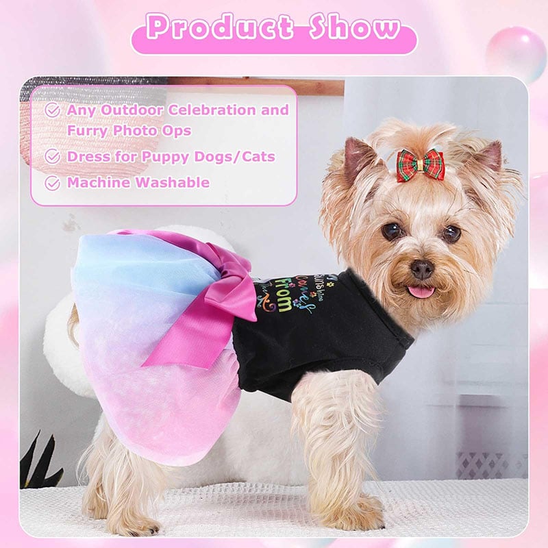 Wedding Princess Dog Dress