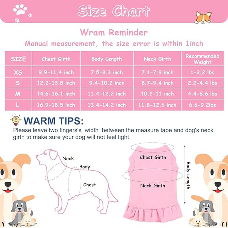 Lightweight Sleeveless Pet Dress