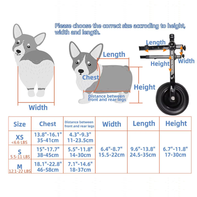 Pet Rehabilitation Scooter