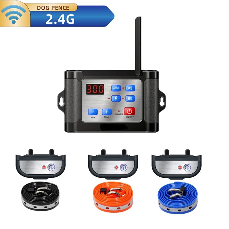 2-in-1 Wireless Pet Fence & Training Collar