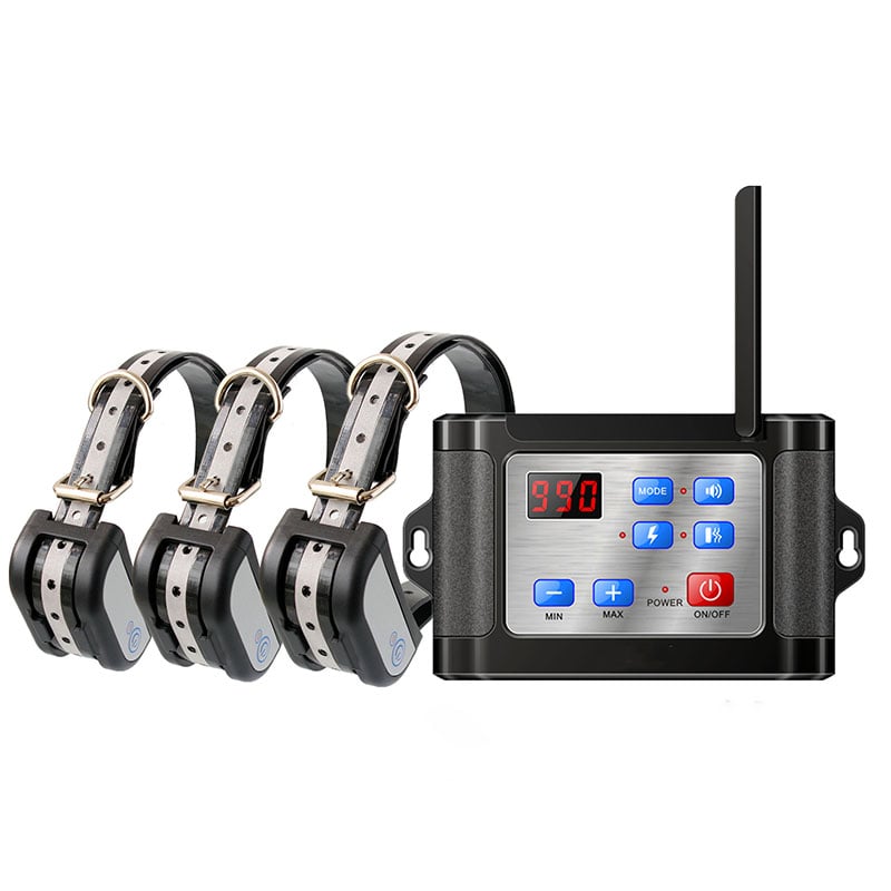 2-in-1 Wireless Pet Fence & Training Collar
