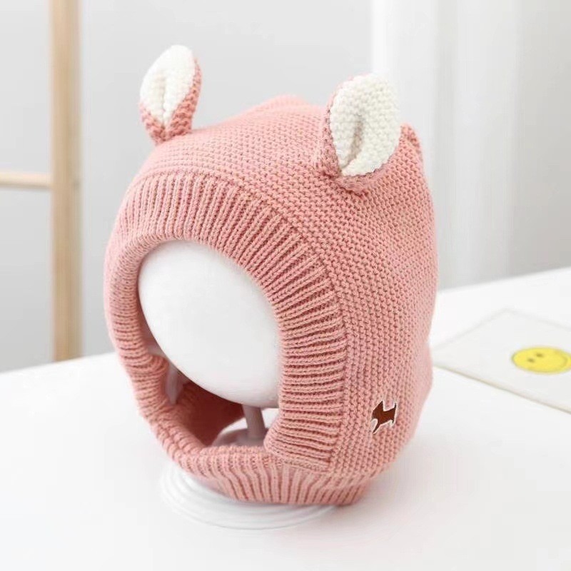 Winter Polyester Dog Hat with Ear Warmers