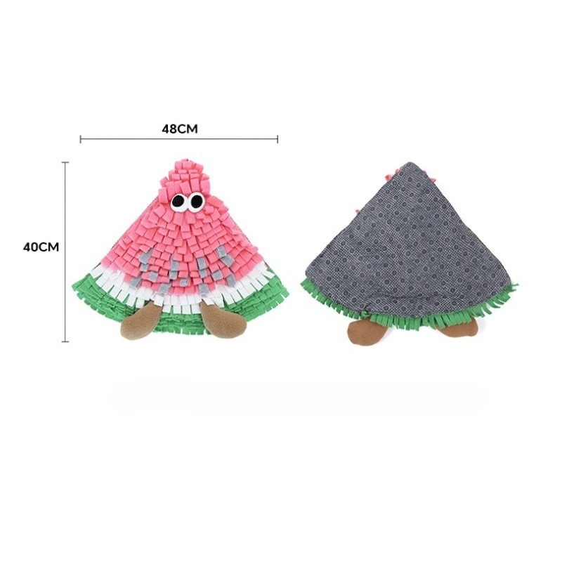 Fruit Pattern Pet Foraging Mat Indoor