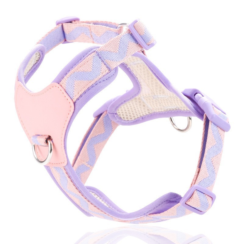 Dog Harness Leash Set Reflective Anti Escape