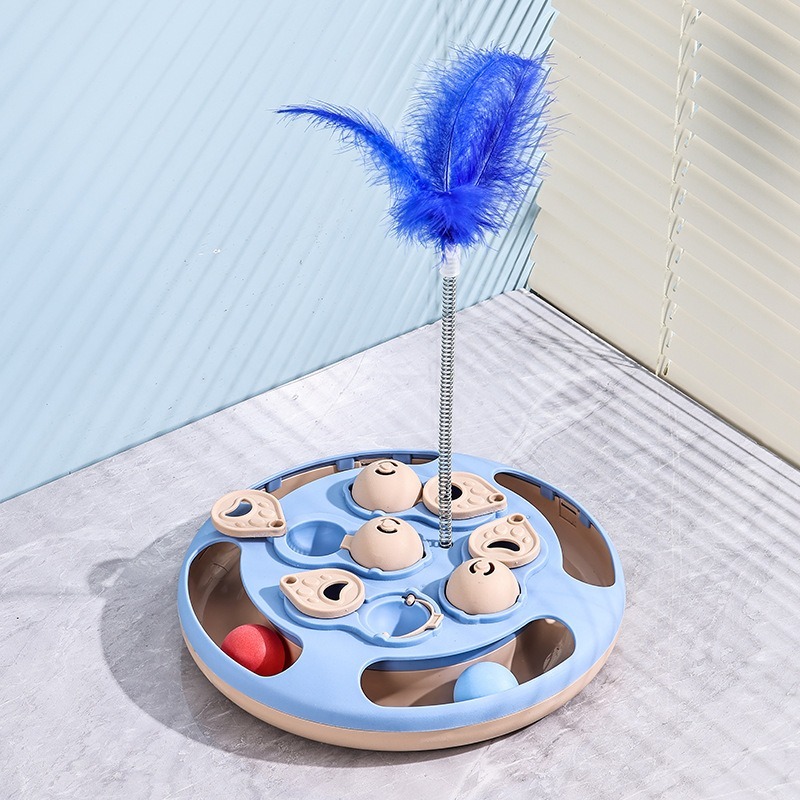 PP Cat Puzzle Feeding Bowl Slow Eating
