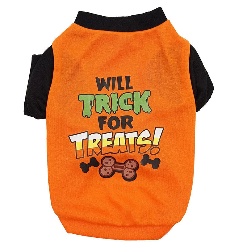 Cotton Dog Vest with English Print