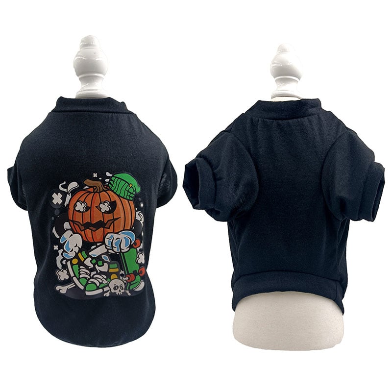 Cotton Dog Vest with English Print