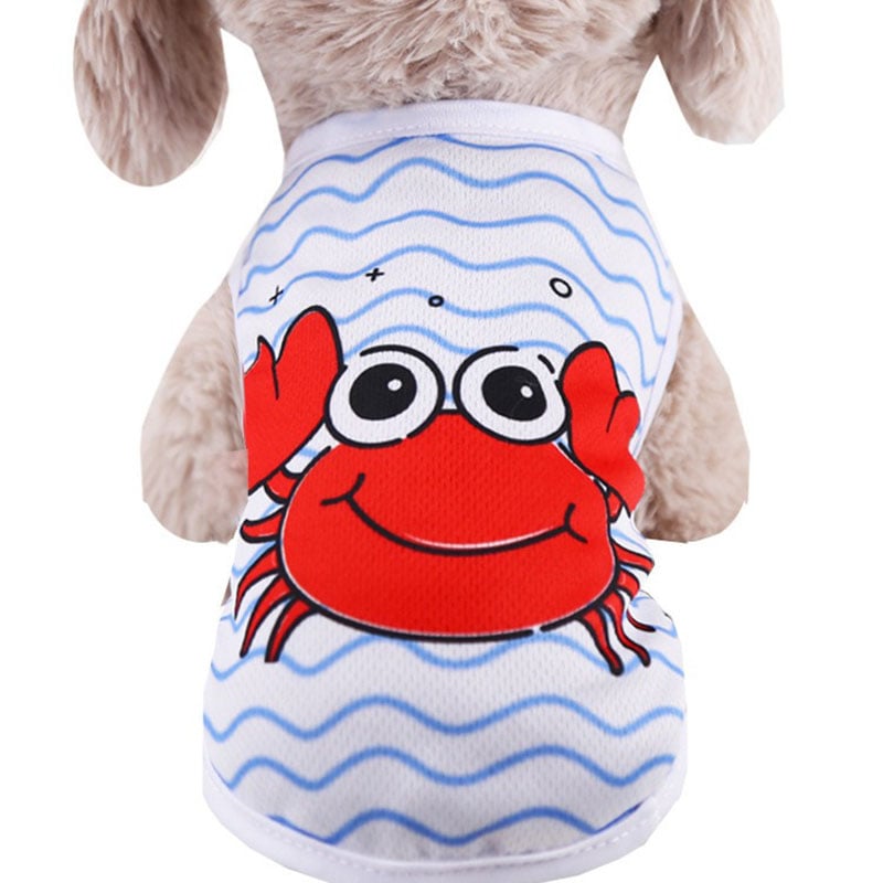 Mesh Dog Vest Faux Harness Design