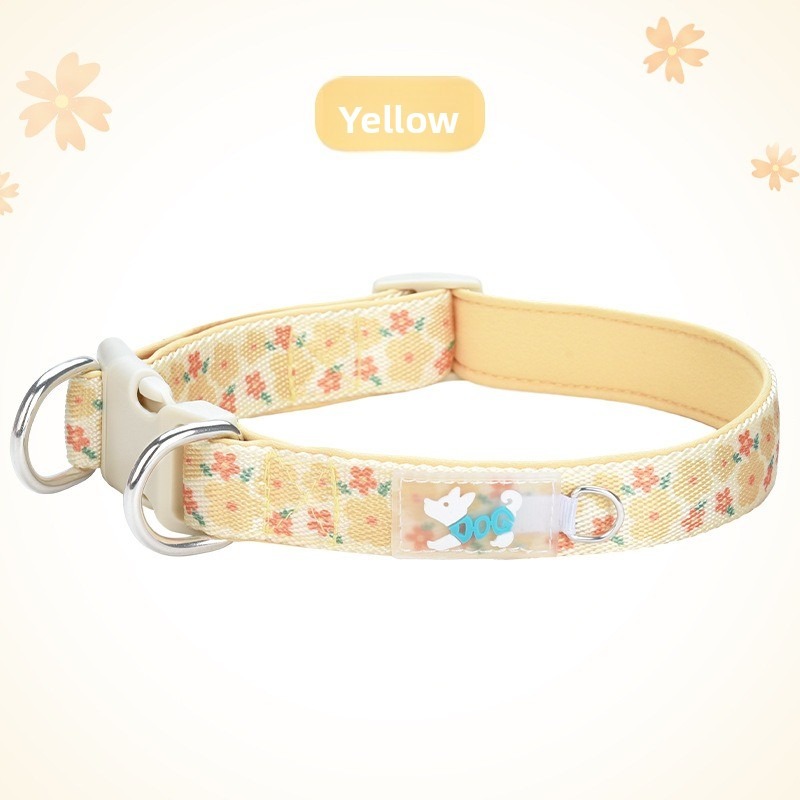 Durable Dog Collar with Leash Attachment