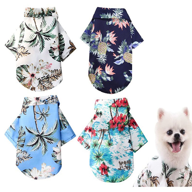 2024 Dog Shirt Bow Tie and Pirate Outfit