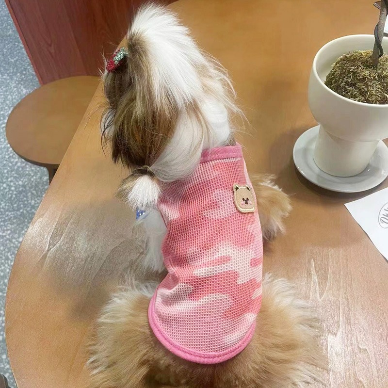 Pet Waffle Vest for Small Dogs
