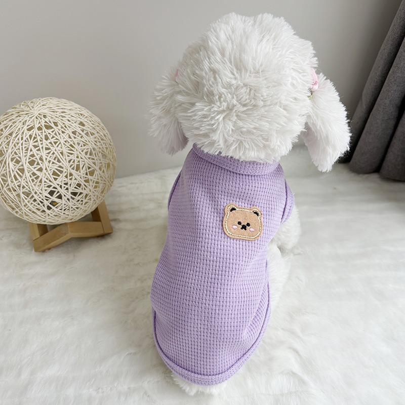 Pet Waffle Vest for Small Dogs