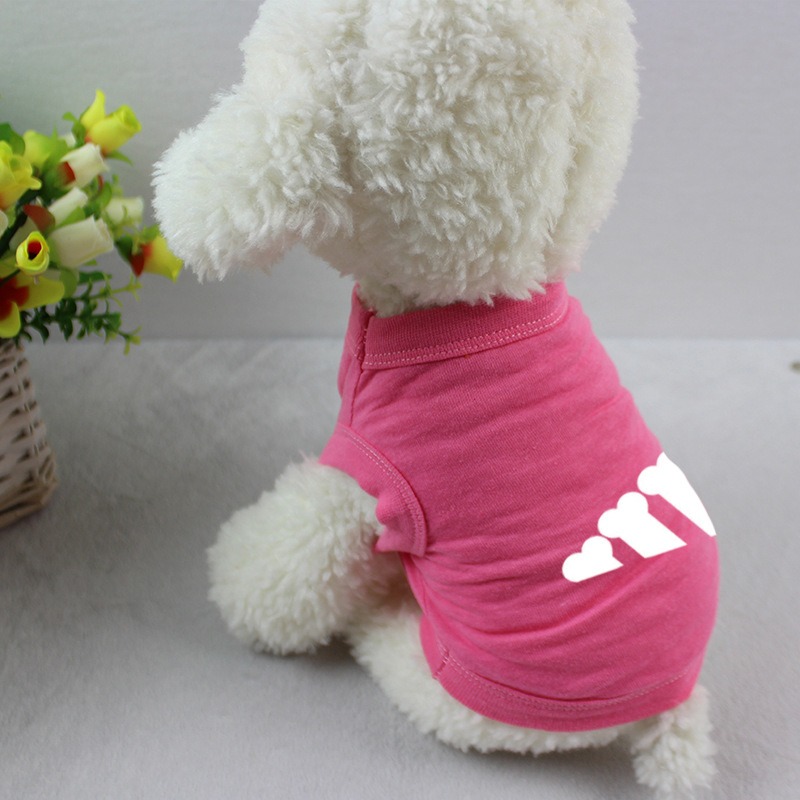 Summer Dog Vest Breathable Thin Pet Clothes