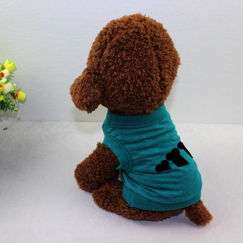 Summer Dog Vest Breathable Thin Pet Clothes