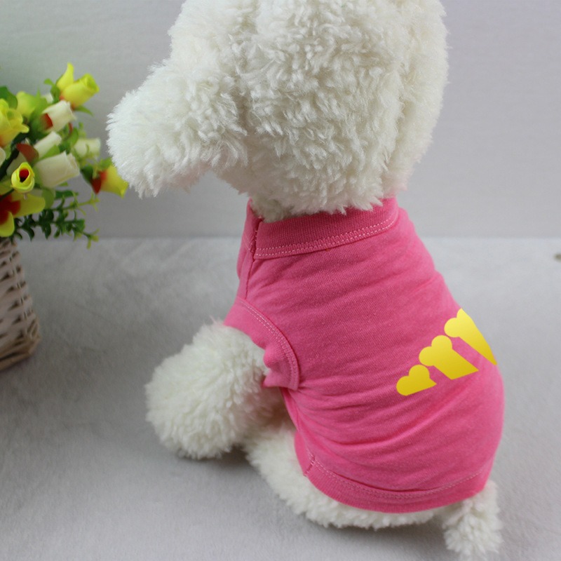 Summer Dog Vest Breathable Thin Pet Clothes
