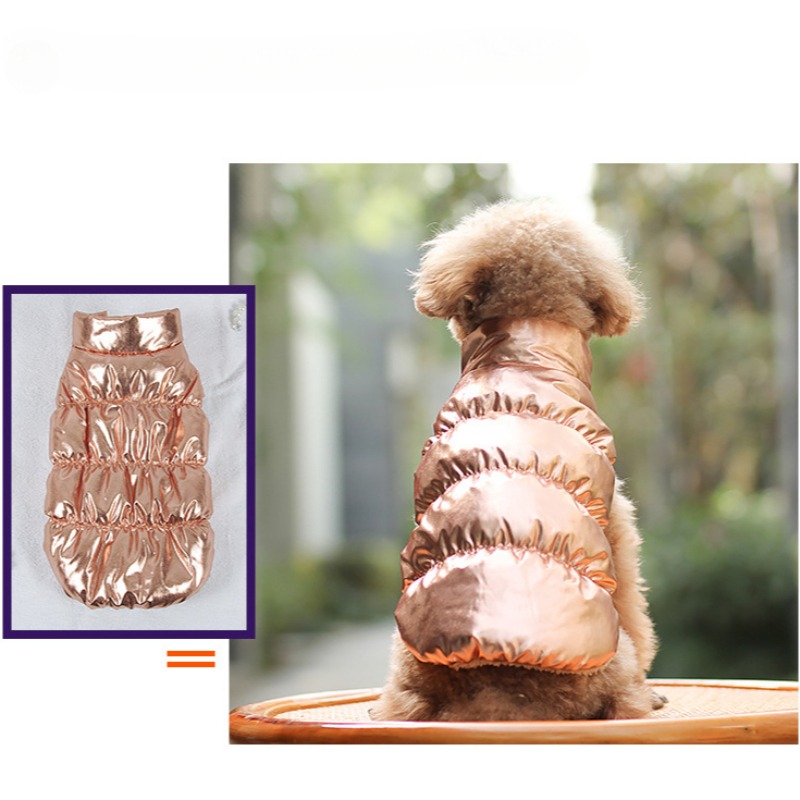 Winter Dog Jacket Warm Thick Pet Vest