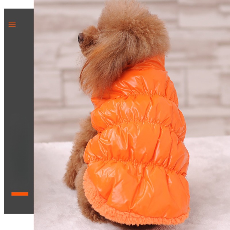 Winter Dog Jacket Warm Thick Pet Vest