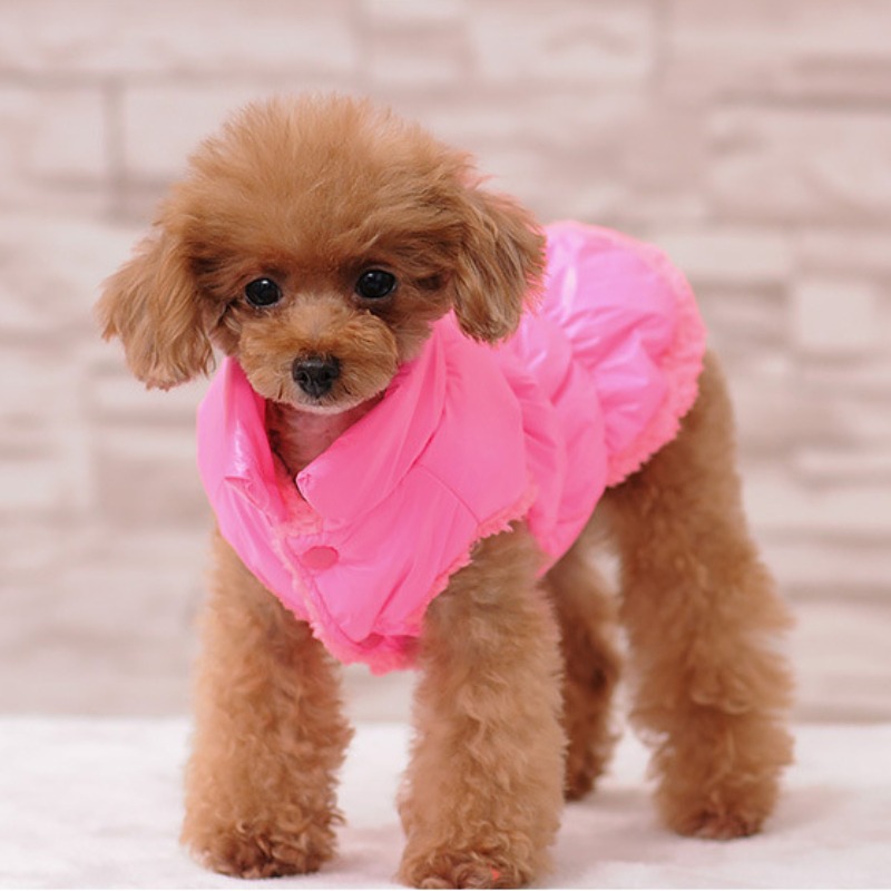Winter Dog Jacket Warm Thick Pet Vest