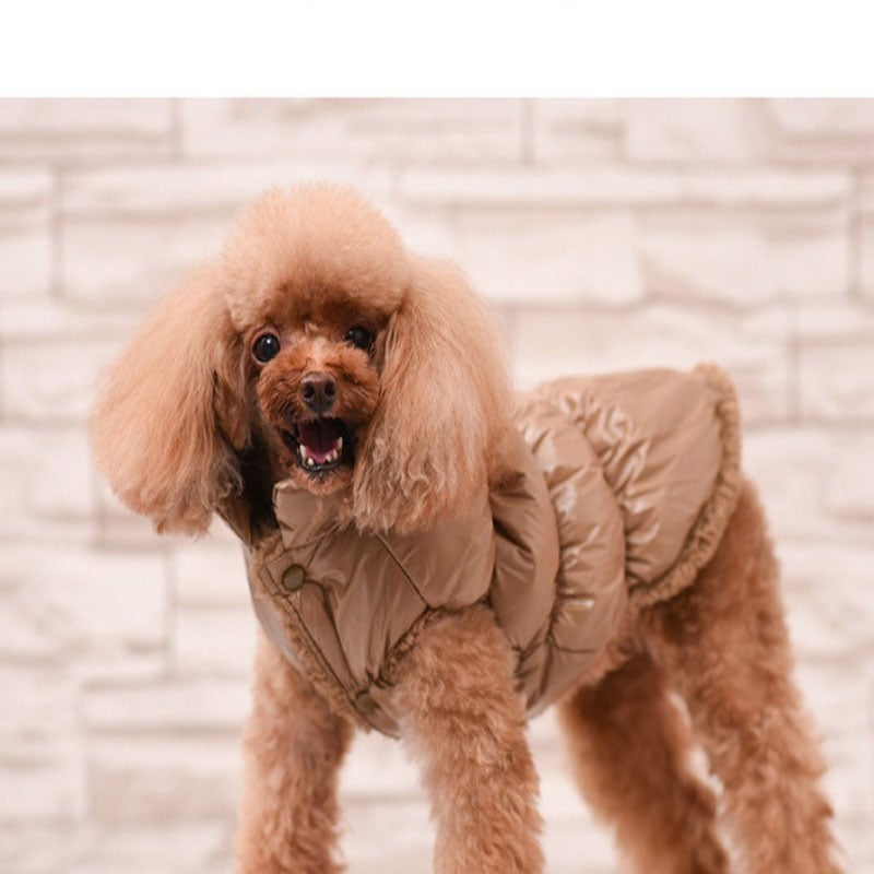 Winter Dog Jacket Warm Thick Pet Vest