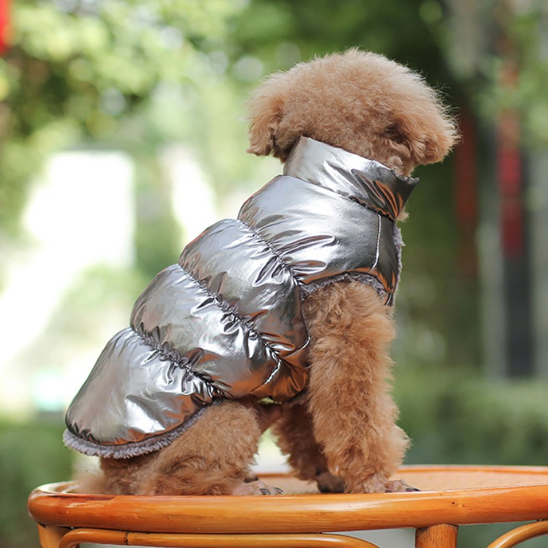 Winter Dog Jacket Warm Thick Pet Vest
