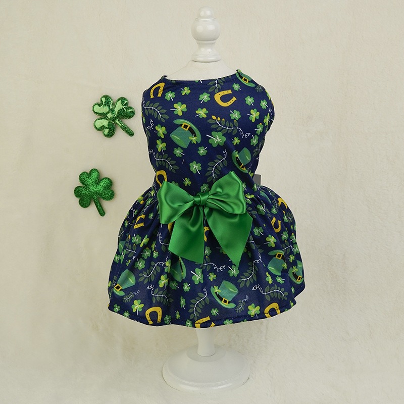 S - XL Holiday Series St. Patrick Day Dog Cat Dress