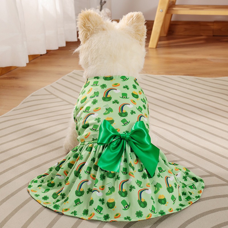 S - XL Holiday Series St. Patrick Day Dog Cat Dress