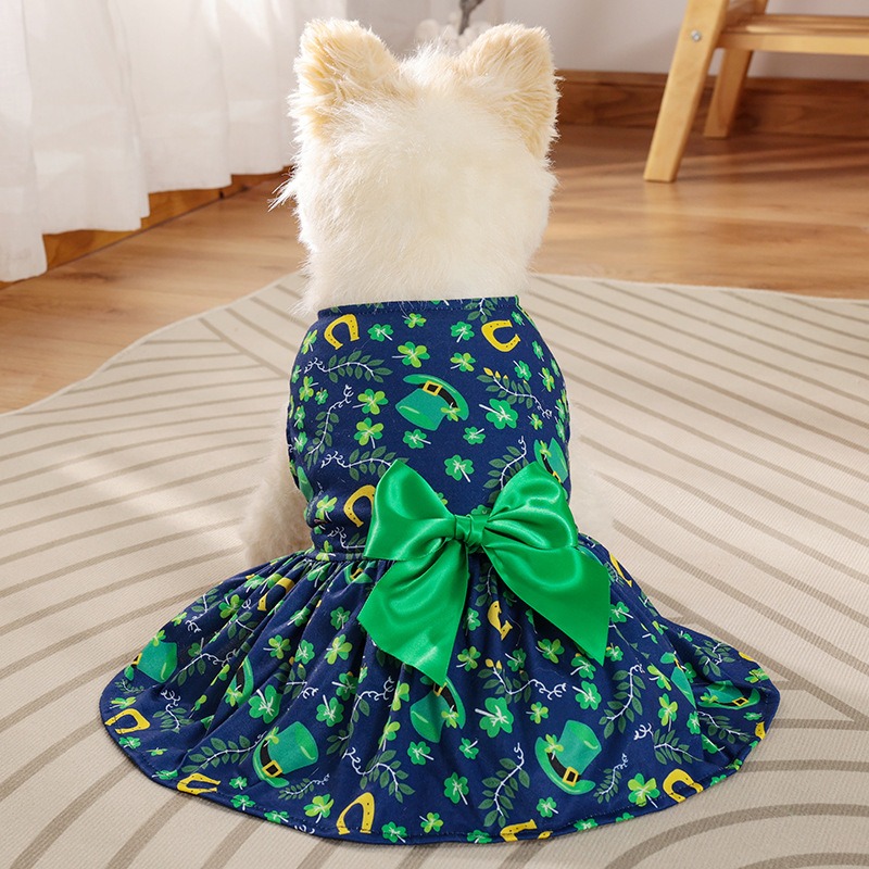 S - XL Holiday Series St. Patrick Day Dog Cat Dress