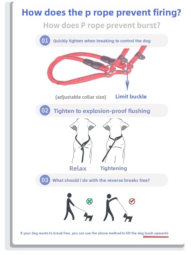 Reflective Dog Walking Leash