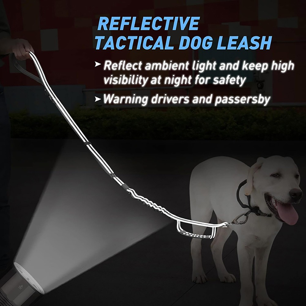 Elastic Shock-Absorbing Dog Leash
