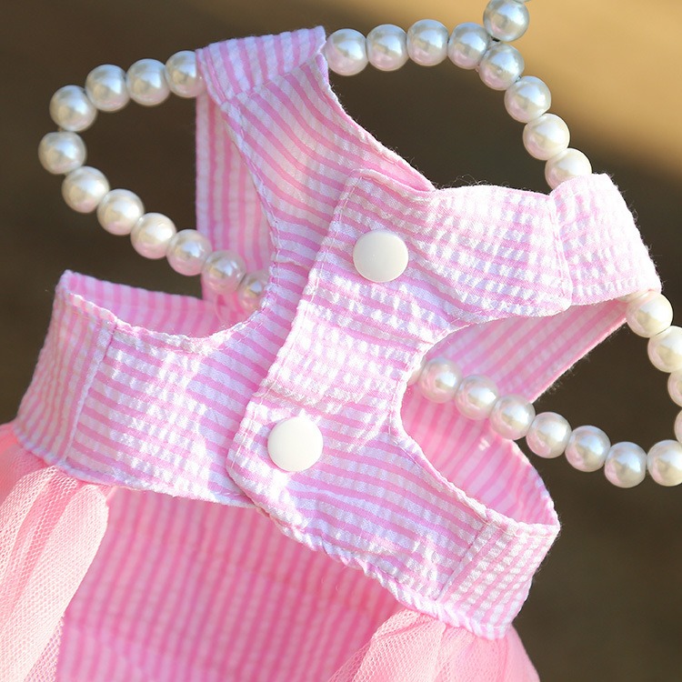 Luxury Female Dog Apparel Princess Dress
