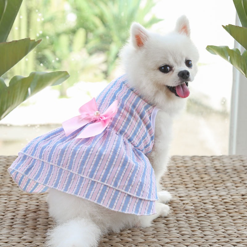 Luxury Female Dog Apparel Princess Dress