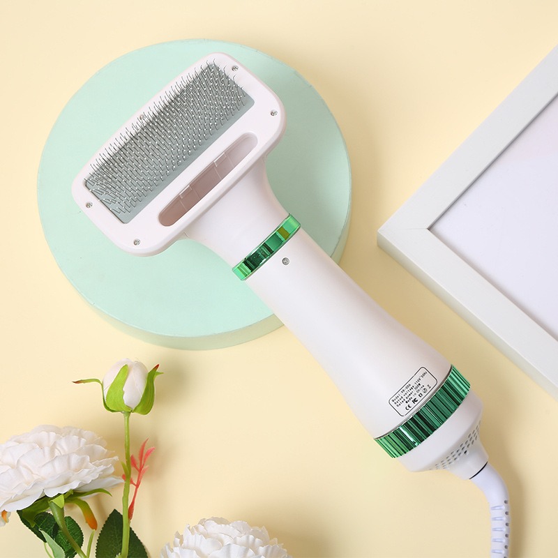 Pet Hair Dryer 2 in 1 Grooming Brush Portable