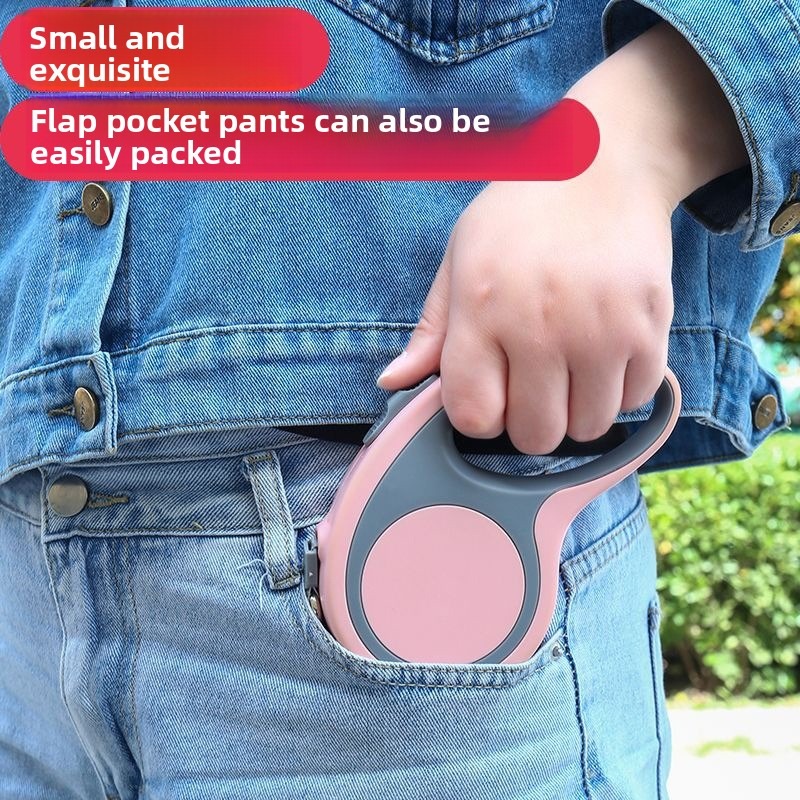 Portable Retractable Dog Leash for Small Dogs