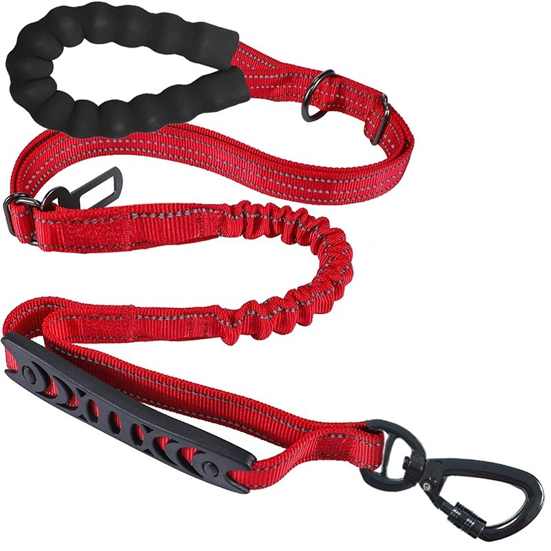 Elastic Shock-Absorbing Dog Leash