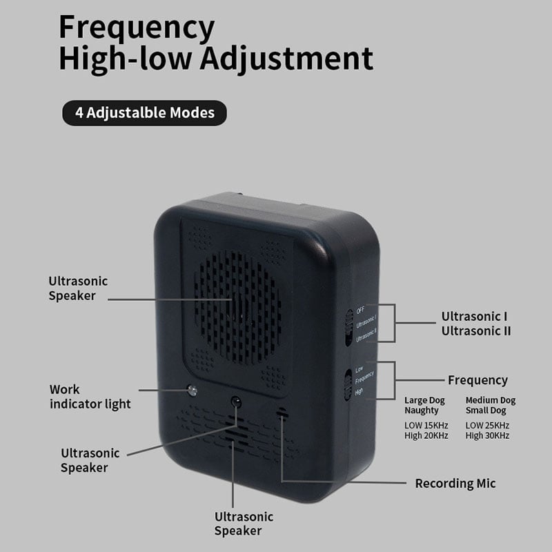 Ultrasonic Dog Bark Deterrent