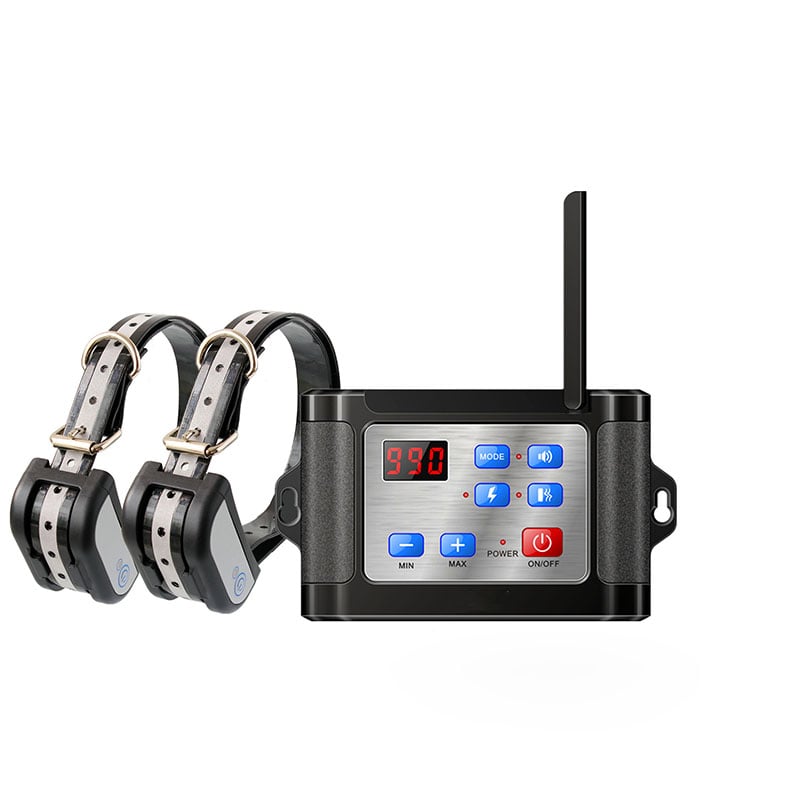 2-in-1 Wireless Pet Fence & Training Collar